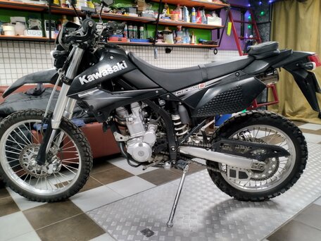 2010 Kawasaki KLX 250, чёрный, 350000 рублей, вид 4