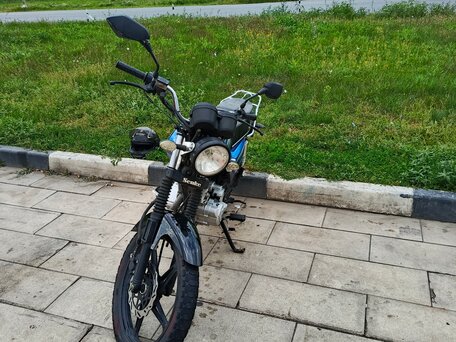 2021 Regulmoto RM125, голубой, 70000 рублей, вид 2