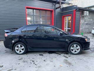 2008 Mitsubishi Lancer X, чёрный, 690000 рублей, вид 4
