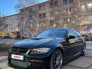 2008 BMW 3 серии 320d V (E90/E91/E92/E93), чёрный, 1700000 рублей, вид 2