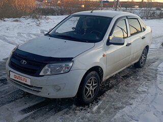 2014 Lada (ВАЗ) Granta I, белый, 450000 рублей, вид 1