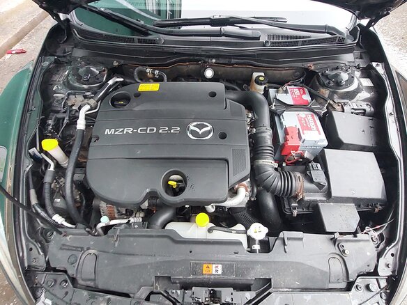 2009 Mazda 6 II (GH), чёрный, 1100000 рублей - вид 4