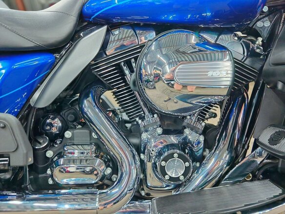 2015 Harley-Davidson Electra Glide, синий, 1480000 рублей - вид 13