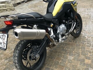 2018 BMW F 750 GS, золотистый, 850000 рублей, вид 4
