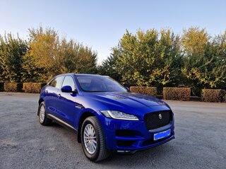 2017 Jaguar F-Pace I, синий, 3150000 рублей, вид 2