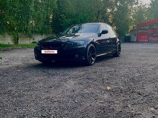 2008 BMW 3 серии 320i V (E90/E91/E92/E93) Рестайлинг, чёрный, 870000 рублей, вид 3