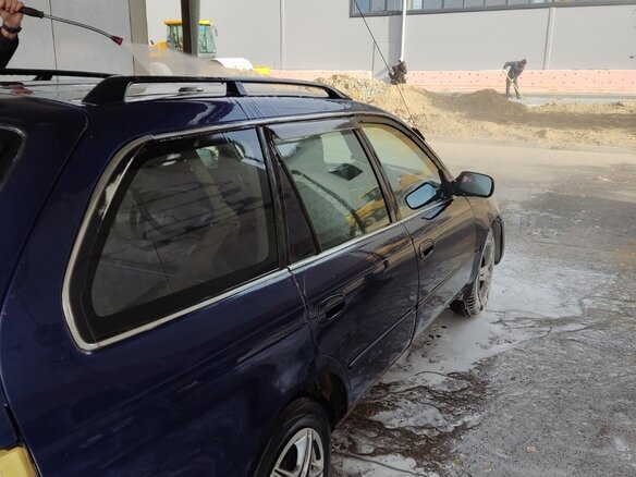 1997 Toyota Corolla VII (E100), синий, 270000 рублей - вид 1