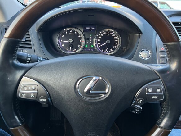 2012 Lexus ES 350 V Рестайлинг, чёрный, 1590000 рублей - вид 11