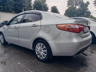 2012 Kia Rio III, серебристый, 730000 рублей, вид 4