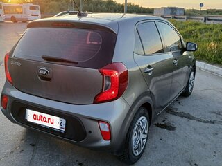 2017 Kia Picanto III, серебристый, 1230000 рублей, вид 3