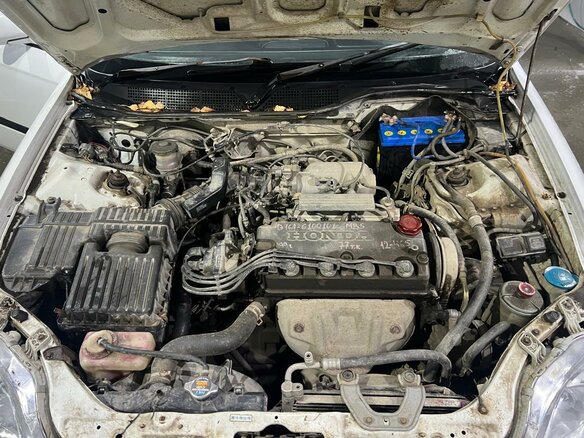 1997 Honda Civic Ferio II, белый, 160000 рублей - вид 12