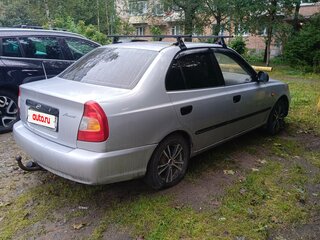 2006 Hyundai Accent ТагАЗ II, серебристый, 200000 рублей, вид 3