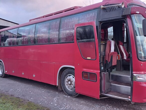 2008 Kia Granbird, пурпурный, 1600000 рублей - вид 7