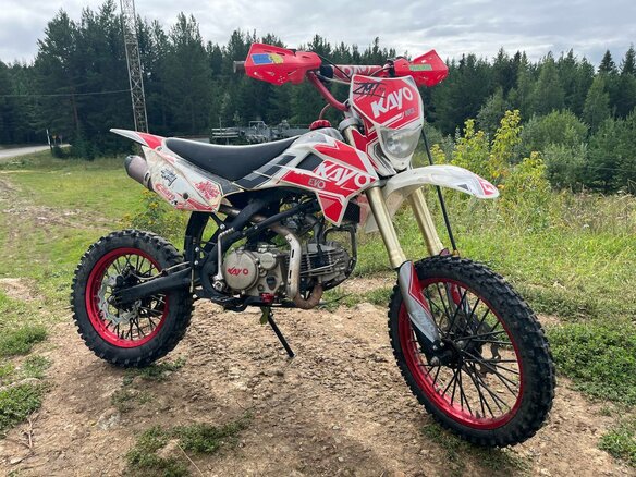 2019 Kayo Evolution YX125EM, красный, 100000 рублей - вид 1