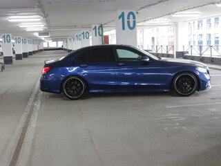 2018 Mercedes-Benz C-Класс 180 IV (W205) Рестайлинг, синий, 2750000 рублей, вид 4