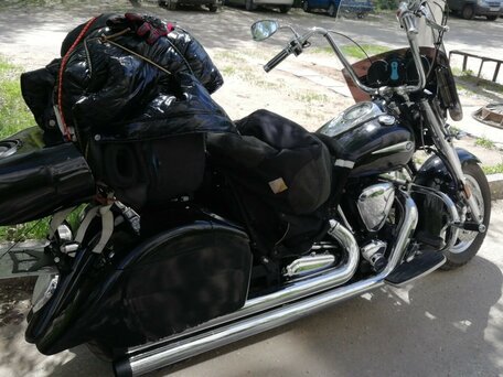 2006 Yamaha XV 1700 Road Star, чёрный, 650000 рублей, вид 4