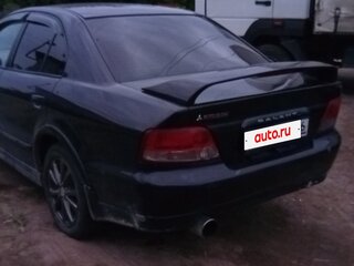 2001 Mitsubishi Galant VIII Рестайлинг, синий, 450000 рублей, вид 4
