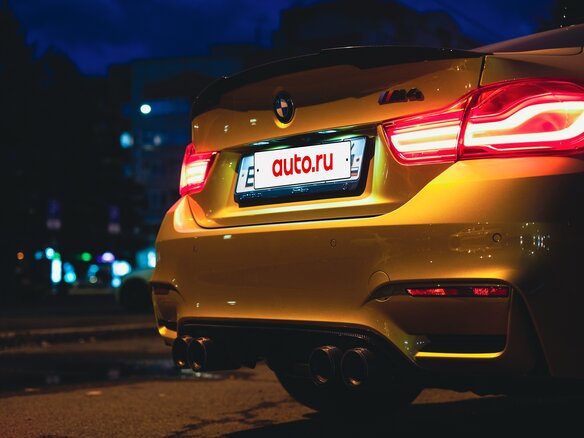 2017 BMW M4 F82/F83, жёлтый, 6700000 рублей - вид 4
