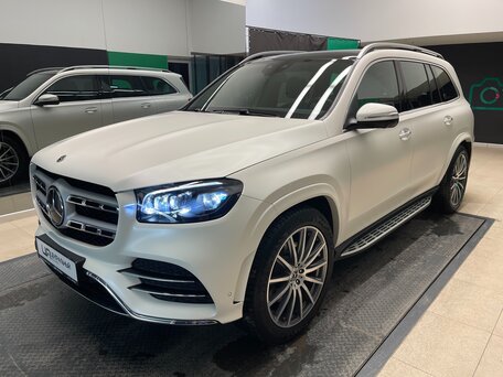 2021 Mercedes-Benz GLS 400 d II (X167), белый, 13200000 рублей, вид 3