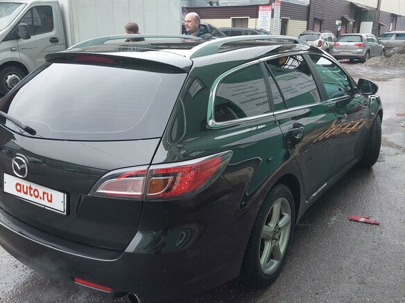 2009 Mazda 6 II (GH), чёрный, 1100000 рублей - вид 7