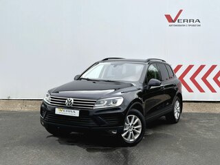 2015 Volkswagen Touareg II Рестайлинг, чёрный, 2070000 рублей, вид 1