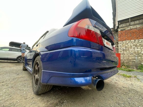 1998 Mitsubishi Lancer Evolution V, синий, 700000 рублей - вид 19