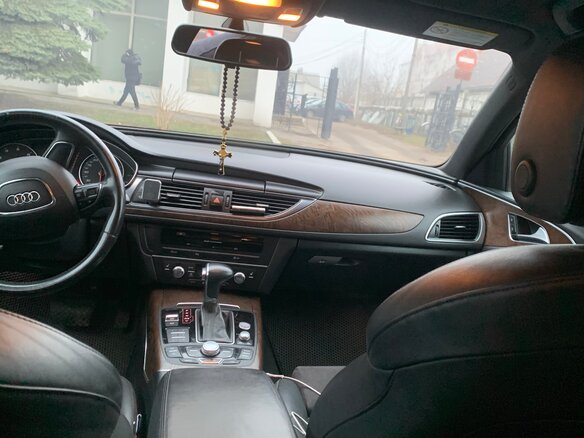 2012 Audi A6 IV (C7), чёрный, 1700000 рублей - вид 7