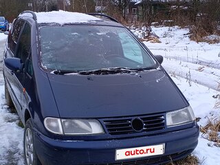 1998 Volkswagen Sharan I, синий, 210000 рублей, вид 1