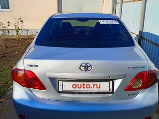 2009 Toyota Corolla X (E140, E150), серебристый, 1000000 рублей, вид 3