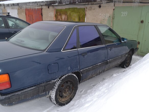 1988 Audi 100 III (C3) Рестайлинг, фиолетовый, 175000 рублей - вид 33
