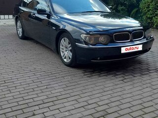 2004 BMW 7 серии 730d IV (E65/E66), чёрный, 1100000 рублей, вид 2
