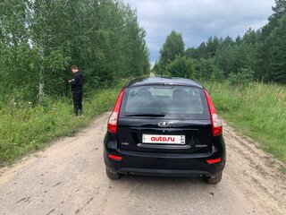2013 Lada (ВАЗ) Kalina II, чёрный, 360000 рублей, вид 2