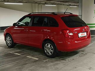 2014 Skoda Fabia II Рестайлинг, красный, 797000 рублей, вид 5