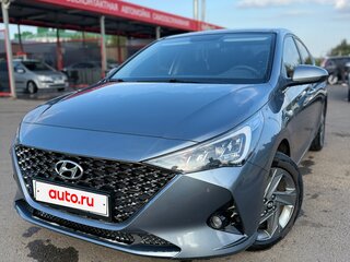 2020 Hyundai Solaris II Рестайлинг, серый, 1500000 рублей, вид 4