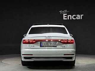 2025 Audi A8 Long 50 TDI IV (D5) Рестайлинг, белый, 10862644 рублей, вид 4