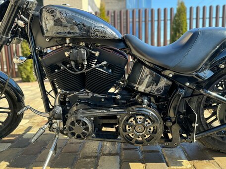 2010 Harley-Davidson Cross Bones, чёрный, 1500000 рублей, вид 3