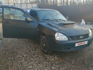 2010 Lada (ВАЗ) Priora I, чёрный, 90000 рублей, вид 5