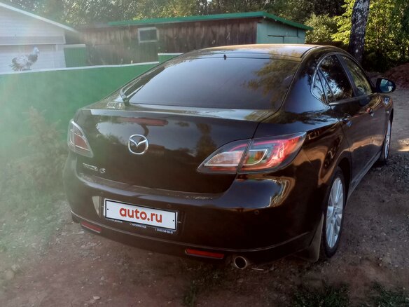 2008 Mazda 6 II (GH), чёрный, 980000 рублей - вид 2