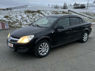 2009 Opel Astra H Рестайлинг, чёрный, 375000 рублей, вид 1