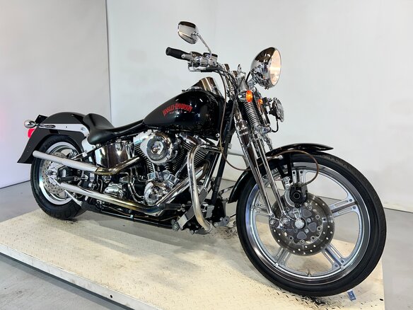 2000 Harley-Davidson Springer Softail, чёрный - вид 5