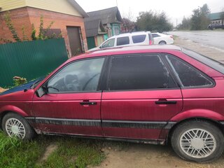 1989 Volkswagen Passat B3, красный, 70000 рублей, вид 3