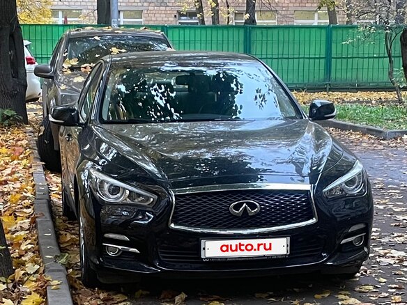 2014 Infiniti Q50 I, чёрный, 1940000 рублей