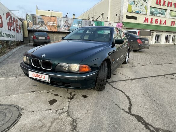 1998 BMW 5 серии 520i IV (E39), зелёный, 950000 рублей