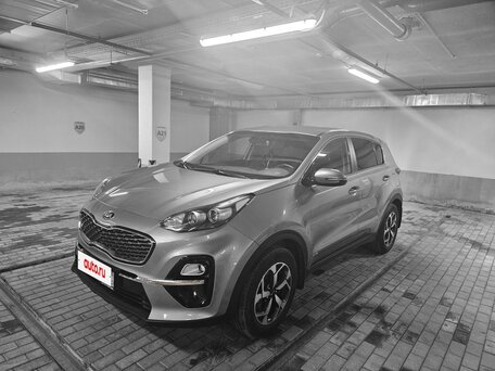2019 Kia Sportage IV Рестайлинг, серый, 2300000 рублей, вид 1