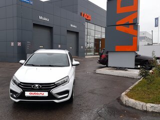 2024 Lada (ВАЗ) Vesta SW I Рестайлинг (NG), белый, 1700000 рублей, вид 2