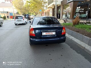 2007 Hyundai Accent ТагАЗ II, синий, 390000 рублей, вид 3