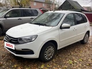 2021 Lada (ВАЗ) Granta I Рестайлинг, белый, 600000 рублей, вид 3