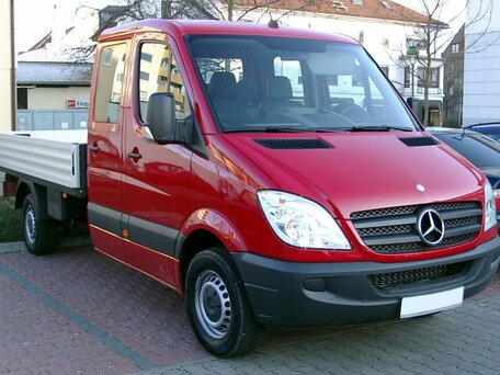 2009 Mercedes-Benz Sprinter, красный, 5000000 рублей, вид 2