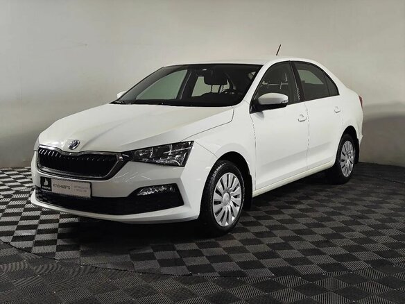 2020 Skoda Rapid II, белый