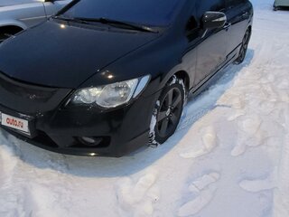 2009 Honda Civic VIII Рестайлинг, чёрный, 900000 рублей, вид 3